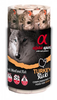 Alpha Spirit Turkey kalakutienos lazdelės šunims 16vnt